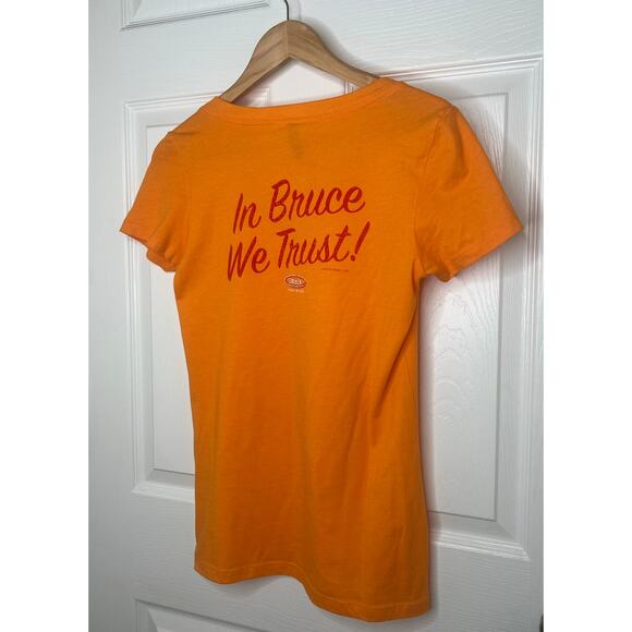 Smack Apparel Women's Tampa Bay Buccaneers Creamsicle Bruce T-Shirt Size Medium - Picture 8 of 9